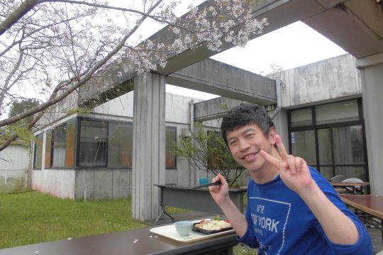 🌸花見をしました♪