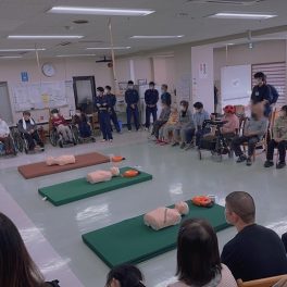 🚑救急法の研修を行いました