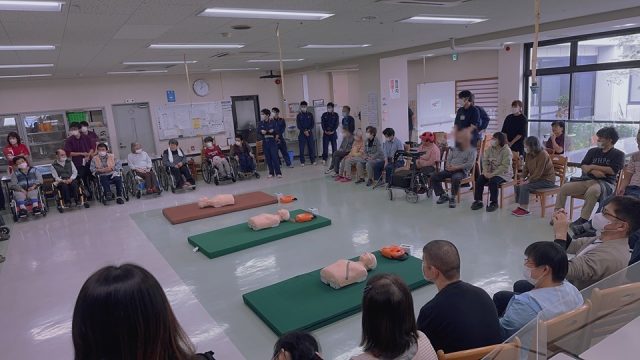 🚑救急法の研修を行いました