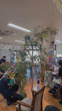 七夕☆彡笹の葉に願いを込めて☆