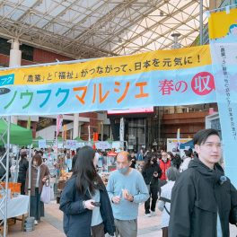 農福連携マルシェ2026『春の収穫祭』始まりました♪