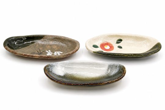 小皿（小判型）